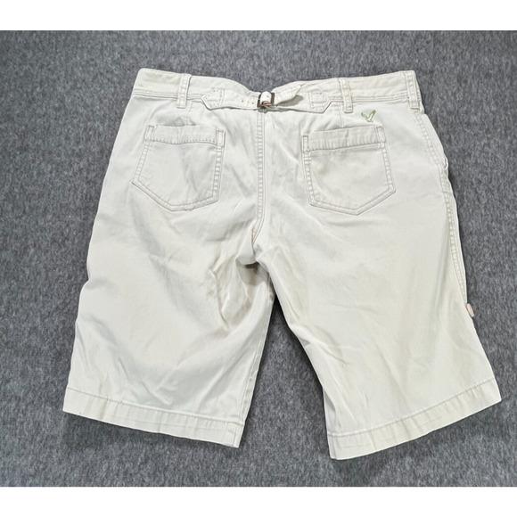 American Eagle Women’s Shorts Size‎ 8 Khaki Beige Casual Chino Mid Rise - Picture 9 of 9